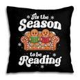 Christmas Book Lover Gingerbread Library Reading Bookaholic Pillowcase