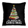 Christmas Book Tree All Booked For Xmas Pillowcase