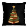 Christmas Book Tree Bookshelf Holiday For Readers Librarians Pillowcase Christmas Book Tree Bookshelf Holiday For Readers Librarians Pillowcase