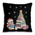 Christmas A Penguin Reading Book Snowflake Cocoa Hot Teacher Pillowcase Christmas A Penguin Reading Book Snowflake Cocoa Hot Teacher Pillowcase
