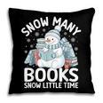 Christmas Reading Snowman So Many Books Men Women Kids Pillowcase Christmas Reading Snowman So Many Books Men Women Kids Pillowcase