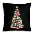 Christmas Tree Of Books For Readers And Librarians Pillowcase