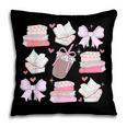 Coquette Bow Book Coffee Valentines Bookish Library Teacher Pillowcase