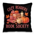 Cozy Readers Book Society Teacher Reading Floral Pumpkin Tee Pillowcase Cozy Readers Book Society Teacher Reading Floral Pumpkin Tee Pillowcase