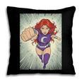 The Crimson Crescent 90s Retro Comic Book Superheroine Art Pillowcase The Crimson Crescent 90s Retro Comic Book Superheroine Art Pillowcase