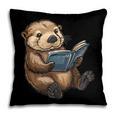 Cute Book Sea Otter Pillowcase