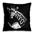 Cute Giraffe Wear Glasses Reading Book Librarian Bookworm Pillowcase Cute Giraffe Wear Glasses Reading Book Librarian Bookworm Pillowcase