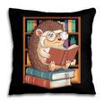 Cute Hedgehog Book Nerd Pillowcase