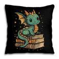 Cute Kawaii Dragon Fantasy Book Lover Book Nerd Pillowcase