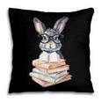 Cute Reading Bunny With Glasses Books Reader Book Bookworm Pillowcase