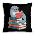 Cute Reading Seal On Books Book Lover Pillowcase