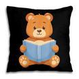Cute Teddy Bear Reading Book Adorable For Readers Pillowcase Cute Teddy Bear Reading Book Adorable For Readers Pillowcase