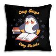 Cute Xmas Book Lover Penguin Reading Cosy Days Cosy Reads Pillowcase Cute Xmas Book Lover Penguin Reading Cosy Days Cosy Reads Pillowcase