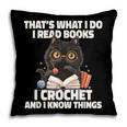 Das Ist Es Was Ich Tue Ich Lese Books Crochet And Pillowcase