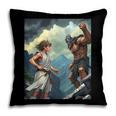 David And Goliath Bible Book Of Samuel King David Comic Pillowcase David And Goliath Bible Book Of Samuel King David Comic Pillowcase