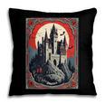 Dracula's Castle Book Cover Illustration Pillowcase