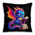 Dragon Reading a Book Bookworm Book Lover Pillowcase Dragon Reading a Book Bookworm Book Lover Pillowcase