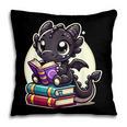 Dragon Reading A Book Cute Bookworm Book Lover Pillowcase Dragon Reading A Book Cute Bookworm Book Lover Pillowcase