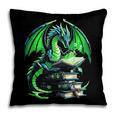 Dragon Reading Books Bookworm Pillowcase
