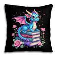 Dragons And Books Dragon Reading Book Lover Girl Bookworm Pillowcase Dragons And Books Dragon Reading Book Lover Girl Bookworm Pillowcase