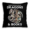 Easily Distracted By Dragons Books Bookworm Women Men Kids Pillowcase Easily Distracted By Dragons Books Bookworm Women Men Kids Pillowcase
