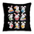 Easter Teacher Cute Bunny Reding Books Librarian Bookworm Pillowcase
