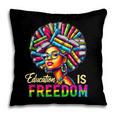 Education Freedom Teacher Books Black History Month Pillowcase