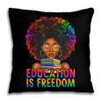 Education Is Freedom Teacher Books History Month Pillowcase Education Is Freedom Teacher Books History Month Pillowcase