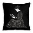 Emily Dickinson Reading A Book Pillowcase