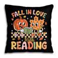 Fall In Love With Reading Autumn Pumpkin Teacher Book Lover Pillowcase Fall In Love With Reading Autumn Pumpkin Teacher Book Lover Pillowcase