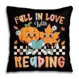 Fall In Love With Reading Thanksgiving Pumpkin Book Lover Pillowcase
