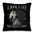 Fantasy Book Club Dragon Reader Book A Day Keep Reality Away Pillowcase Fantasy Book Club Dragon Reader Book A Day Keep Reality Away Pillowcase