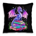 Fantasy Dragon Reading Books Bookworm Pillowcase