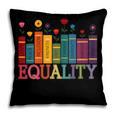 Floral Flower Book Equality Human Rights Women's Rights Pillowcase
