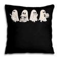Ghost Book Reading Halloween Books Lover Teacher Kids Pillowcase