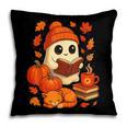 Ghost Reading Book Lovers Autumn Fall Halloween Pillowcase Ghost Reading Book Lovers Autumn Fall Halloween Pillowcase