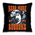 Halloween Book Lover Ghost Boo Pun Read More Boooks Pillowcase