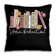 Harm Reduction Floral Book Overdose Awareness Nurse Pillowcase