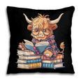 Highland Cow Reading Book Librarian Library Pillowcase Highland Cow Reading Book Librarian Library Pillowcase