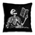 Hilarious Skeleton Holding a Book And Laughing Gothic Pillowcase Hilarious Skeleton Holding a Book And Laughing Gothic Pillowcase
