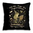 On My Way To Hoard Books And Cause Chaos Tom Foolery Frog Pillowcase On My Way To Hoard Books And Cause Chaos Tom Foolery Frog Pillowcase