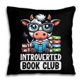 Introverted Book Club Reading Lover Cow Pillowcase