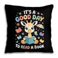 It's a Good Day To Read a Book Cute Giraffe Pillowcase