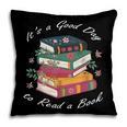 It's a Good Day To Read a Book Floral Stack Tee Pillowcase