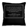 James Joyce Portrait Of The Artist As Young Man Book Quote Pillowcase