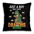 Just a Boy Who Loves Dragons And Books Reading Dragon Pillowcase Just a Boy Who Loves Dragons And Books Reading Dragon Pillowcase