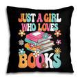 Just A Girl Who Loves Books Reading Cute Bookworm Girls Kids Pillowcase Just A Girl Who Loves Books Reading Cute Bookworm Girls Kids Pillowcase