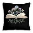 Just One More Chapter Floral Book Wildflower Aesthetic Art Pillowcase Just One More Chapter Floral Book Wildflower Aesthetic Art Pillowcase