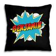 Kids Boys Benjamin Name Personalized Superhero Comic Book Pillowcase