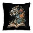 Leopard Book Flower Pillowcase Leopard Book Flower Pillowcase